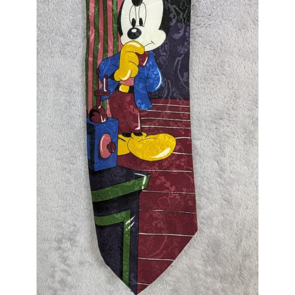 Vintage Disney Mickey Mouse Ulimited Tie Disneyland Park Resort